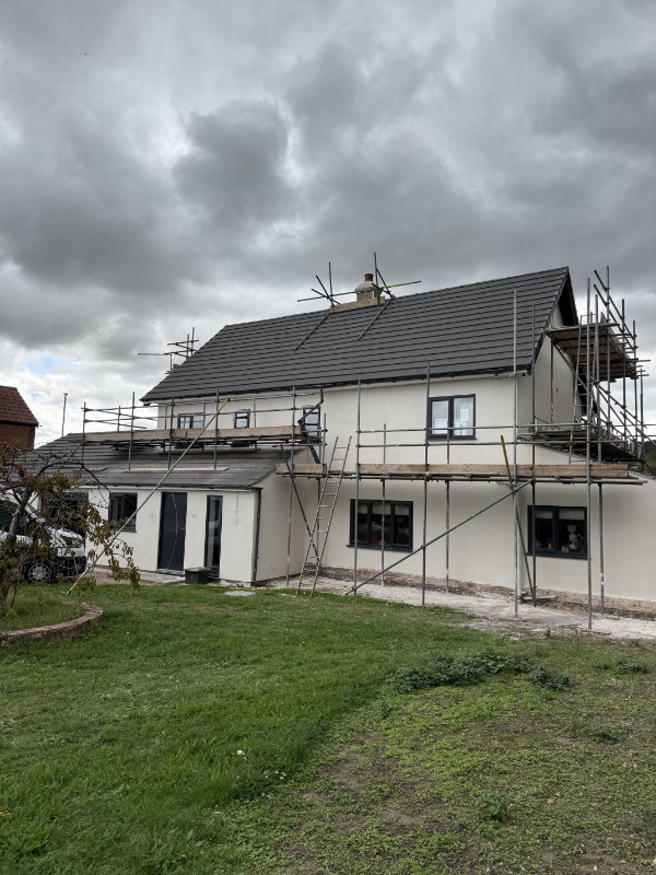 Rendering To Detached House In Ollerton