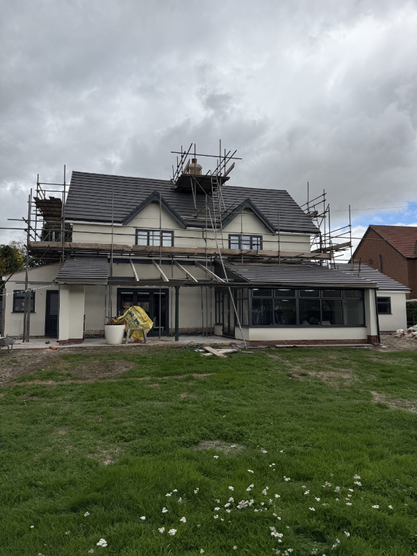 Rendering To Detached House In Ollerton